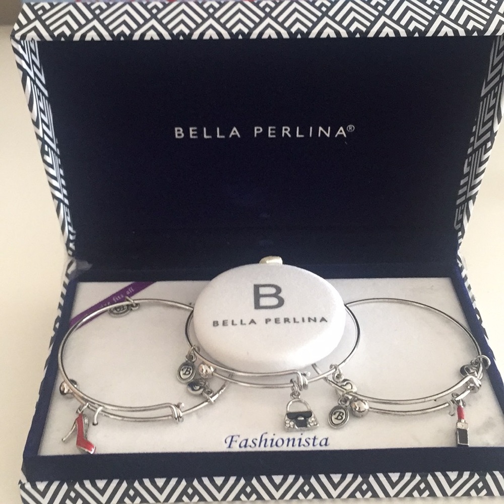 Bella Perlina fashionista bracelets 👠💄👛